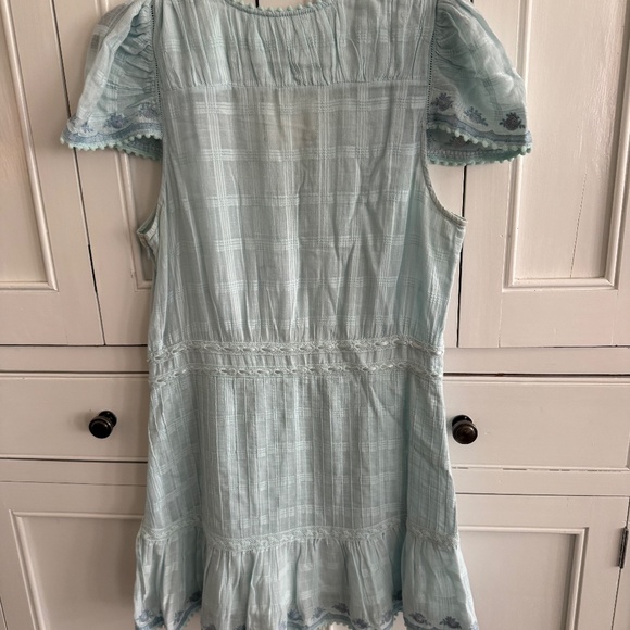 LoveShackfancy ABELINA DRESS Light Blue Dress Size 10 - Picture 3 of 3